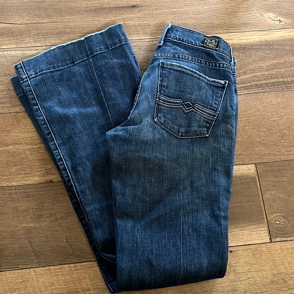 Lucky Brand 6 28 Bootcut Jeans Dark Blue Dungarees